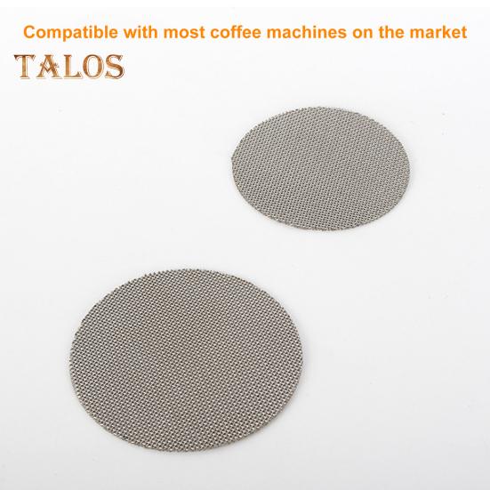 Сетка для шайб 51 мм/58 мм, многослойная портативная, не содержащая BPA, практичная, легко моющаяся, принадлежности для фильтров для шайб