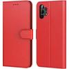 Case - BOOLING - for Samsung A13 5G - Red - Anti-Scratch - Shockproof - 360° Protection