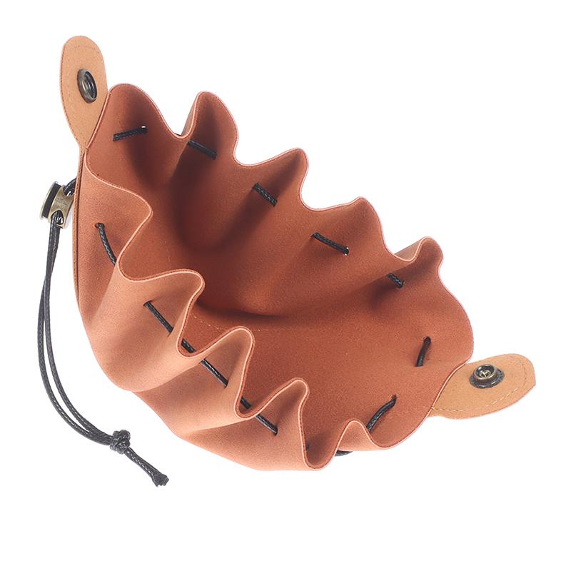 Сумка из натуральной кожи Dnd Dice, сумка на шнурке для ролевых игр, подарок в жанре Rpg