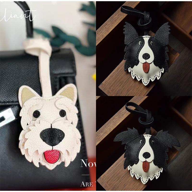 Подвеска-сумка Тигр Ручная работа Натуральная кожа Брелок Универсальный Креативная Личность Нишевый Подарок Друзьям Паре Изысканный Подвеска