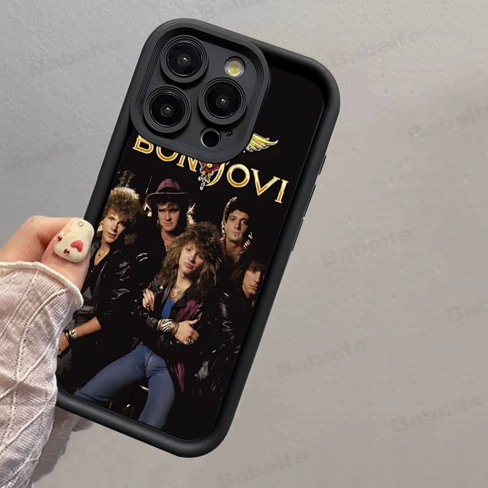 Чехол для телефона Rock Band B-Bon Classic J-JoviS Для iPhone 17 16 15 14 13 Pro Max Plus 12 11
