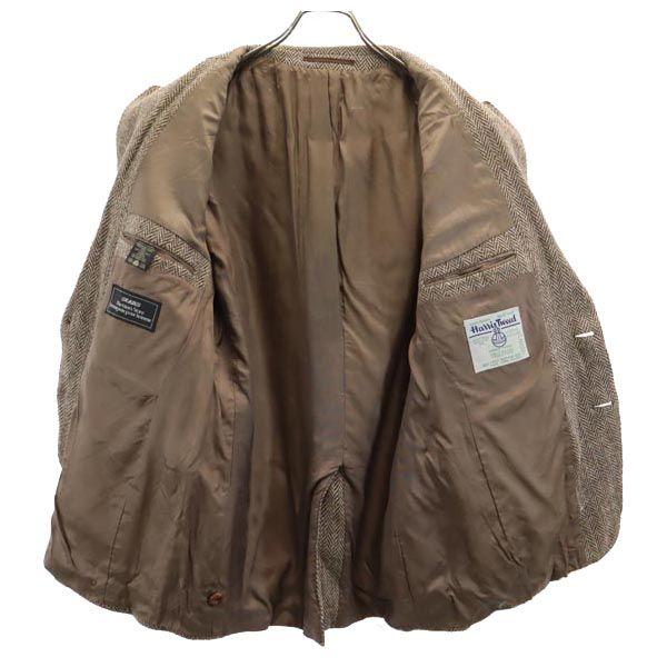 Harris Tweed Винтажный шерстяной пиджак в елочку 70-х годов Sears Sears Мужской Б/У