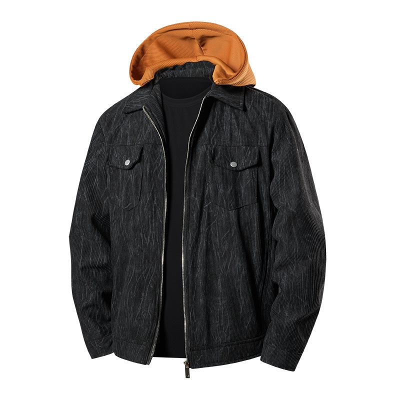 2026 Men's Trendy Loose-Fit Spring/Autumn Jacket - Breathable & Comfortable