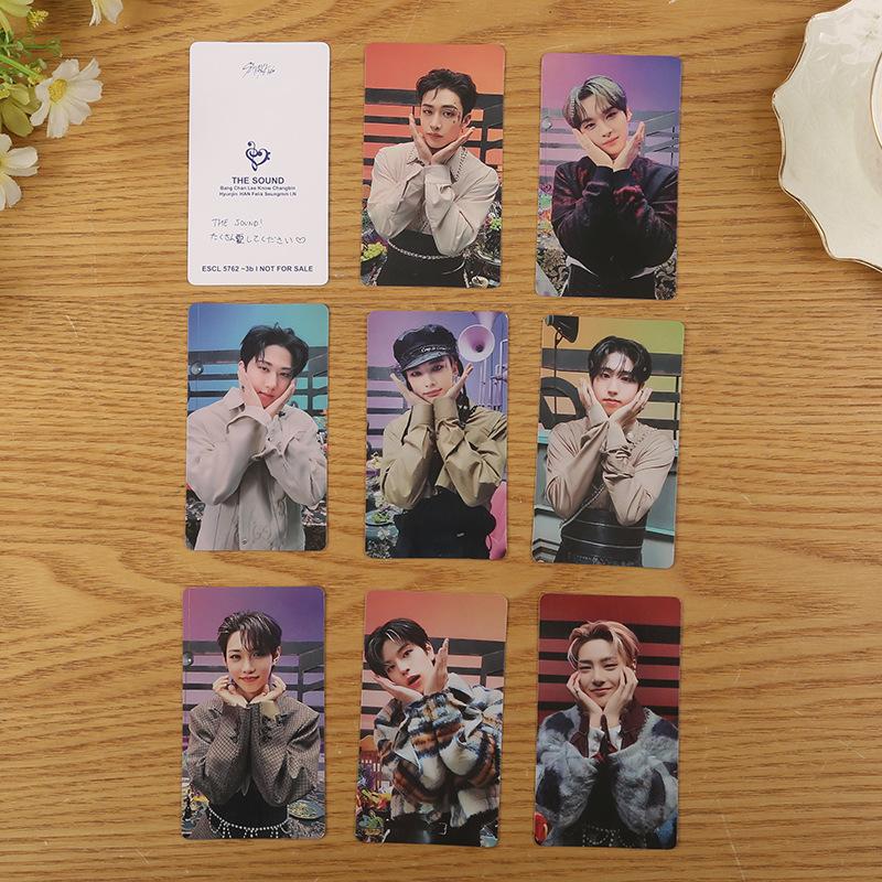 Straykids Maxident Mmt Бонусные Фотокарточки Официальные В том же стиле Идол Ломо Коллекционные Карточки Для Коллекции Фанатов Подарок Подходит для Детей Развлекательные Веселые Игры