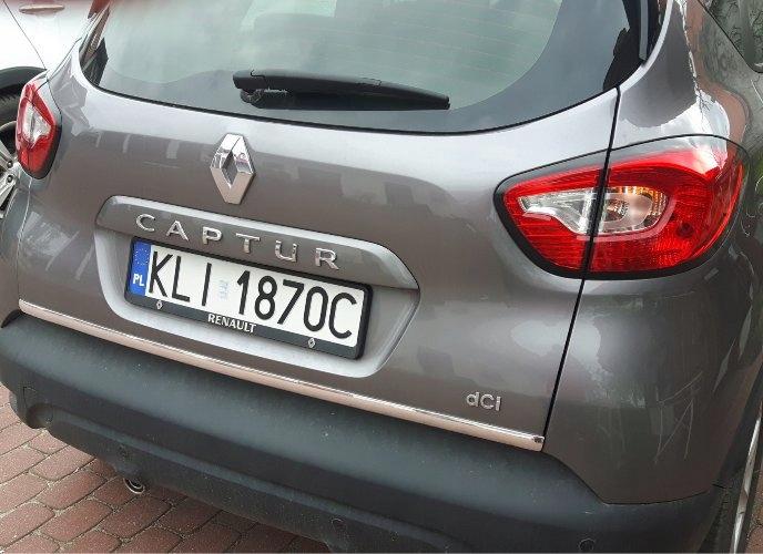 Renault CAPTUR - CHROME STRIP ON THE TAILGATE Tuning