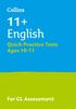 Книга 11+ English Quick Practice Tests Age 10-11 (Year 6) : For the 2024 Gl Assessment Tests