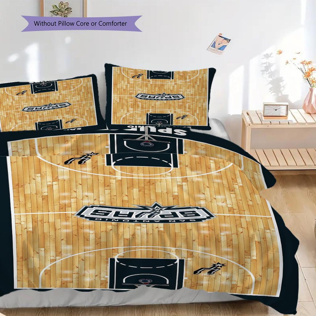 Chicago Bulls Basketball Set Bedding 1 Duvet Cover 2 Pillowcase Without Core Duvet Cover And Pillowcase Christmas Birthday Gift