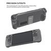 Gamepad Crystal Shell With Folding Bracket Transparent Hard Protective Case Compatible For Steam