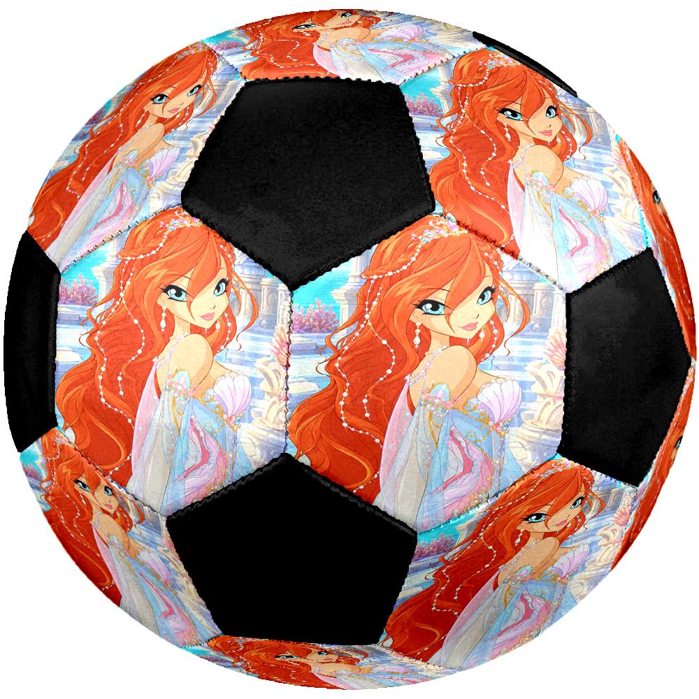 Winx Club Theme Size 5 Soccer Ball, Suitable for Both Indoor and Outdoor Matches, a Gift Suitable for Everyone.