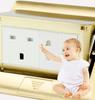 Dual USB Floor Socket with Copper Gold Pop-Up Design - German, British, and European Standards