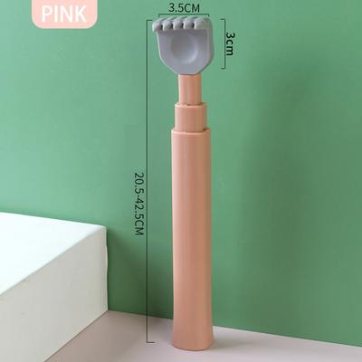 Мягкий силиконовый чесал для головы и спины, телескопический массажер для снятия зуда в спине, портативный для пожилых людей, ручной массажер для дома