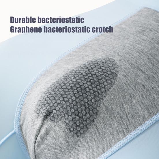 Men Boxer Underwear Elastic Mid-Waist U-Convex Breathable Shorts Briefs Solid Color Comfort Fit Underwear