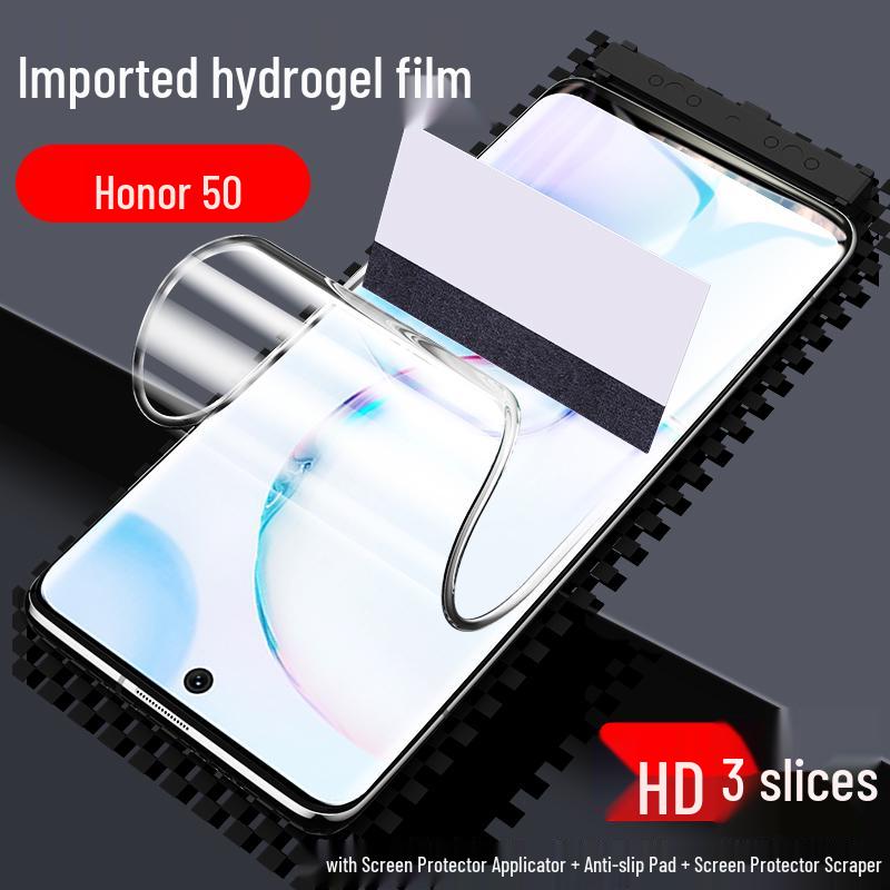 Гидрогелевая и закаленная защитная пленка для экрана для Honor 50, 50 Pro и 50 SE - Полное покрытие
