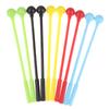 2Pcs Percussion Drum Sticks Mallets Drumsticks Adults Kids Stick Mallet Plastic Instrument Children'S Toys Accessories