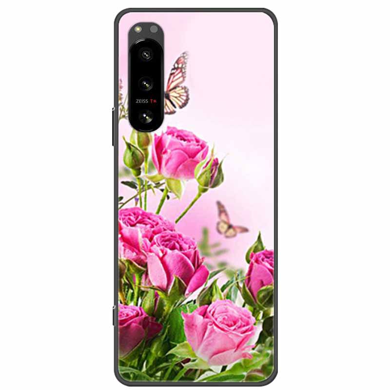 Чехол для Sony Xperia 5 III Мягкий ТПУ Милые Кошки Силиконовый Защитный Чехол для Sony Xperia 5 II Чехлы для Телефона Xperia5 Мультяшные Fundas