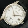 ВИНТАЖНЫЕ МЕХАНИЧЕСКИЕ СЕКУНДОМЕРЫ SEIKO JAPAN 6602B МУЖСКИЕ БЕЛЫЙ ЦВЕТ ЦИФЕРБЛАТ ЧАСЫ a706427-1