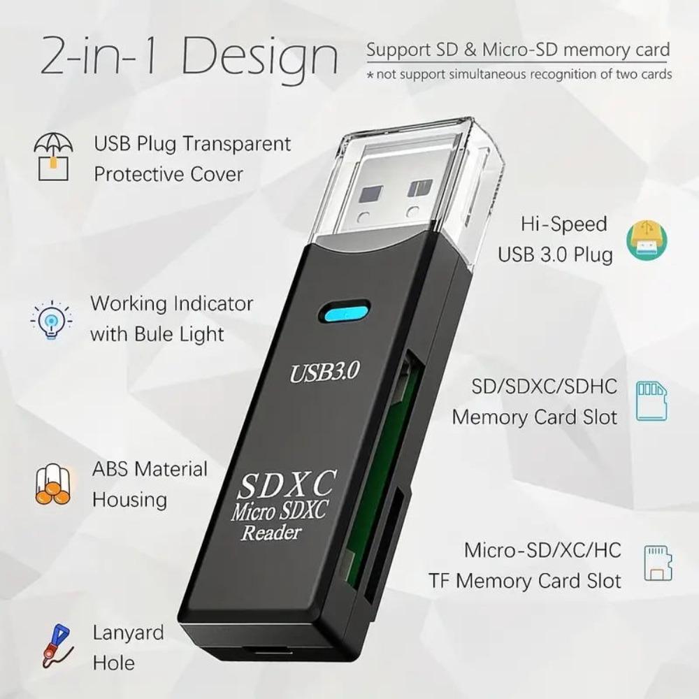 USB 3.0 Картридер для SD-карт для ПК Адаптер Micro SD-карты на USB для камеры Память партия