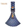 Baby Sling Carrier Great Load Bearing Adjustable Length Wide Strap Less Pressure On Shoulder Breathable Fabric Plaid Print Outdoor Walking 0-36