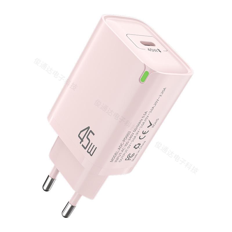 Быстрое зарядное устройство PD45W Macaron с портом Type-C для Apple, Huawei и Xiaomi