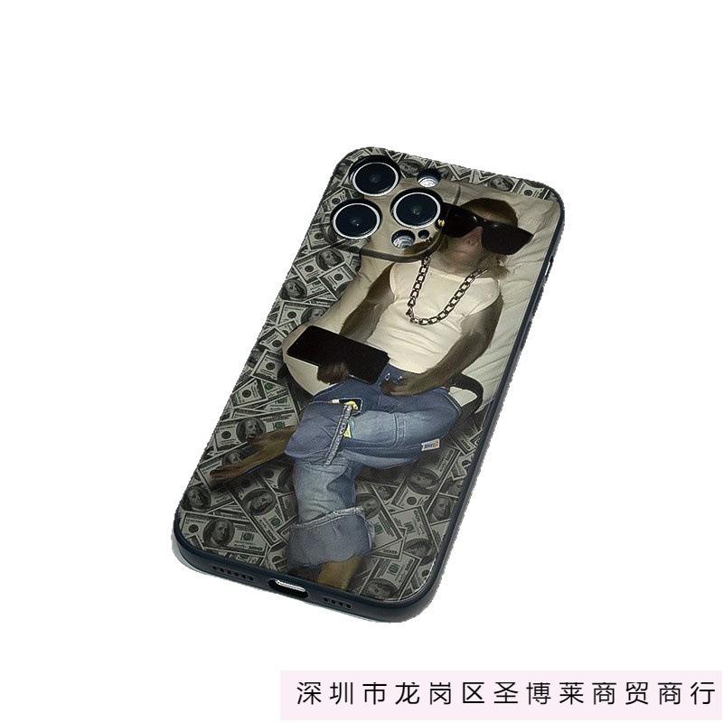 Банкноты Ma Li подходят для чехлов iPhone 16, Apple 13/14 Мультяшные 15 Pro Max Персонализация 11, Европейская и американская валюта