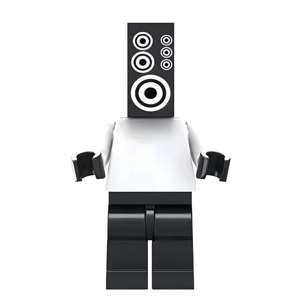 Сборка образовательного строительного блока Wn Toilet Man Series Audio Man Monitor Man Tv Man Doll Building Block Toy