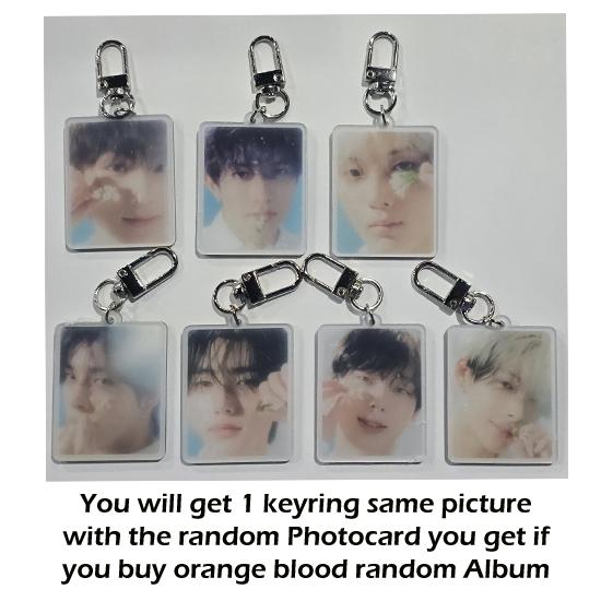 ENHYPEN Альбом Orange Blood с фотокарточками POB