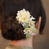 U Shape Peony Hairpin For Women Vintage Chinese Style Flower Hair Stick Handmade Metal Jewelry Hair Accessory Hanfu Hair Comb