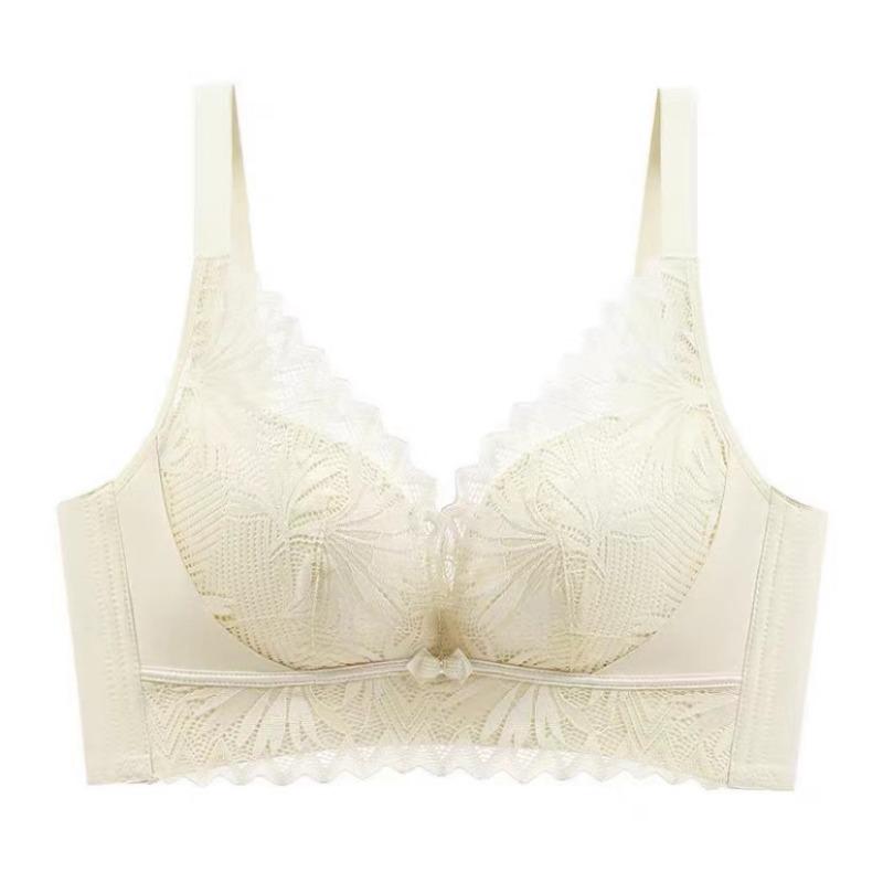 Нижнее белье Gather Collect Vice Грудь против провисания без поддержки стального кольца Сексуальный регулируемый бюстгальтер