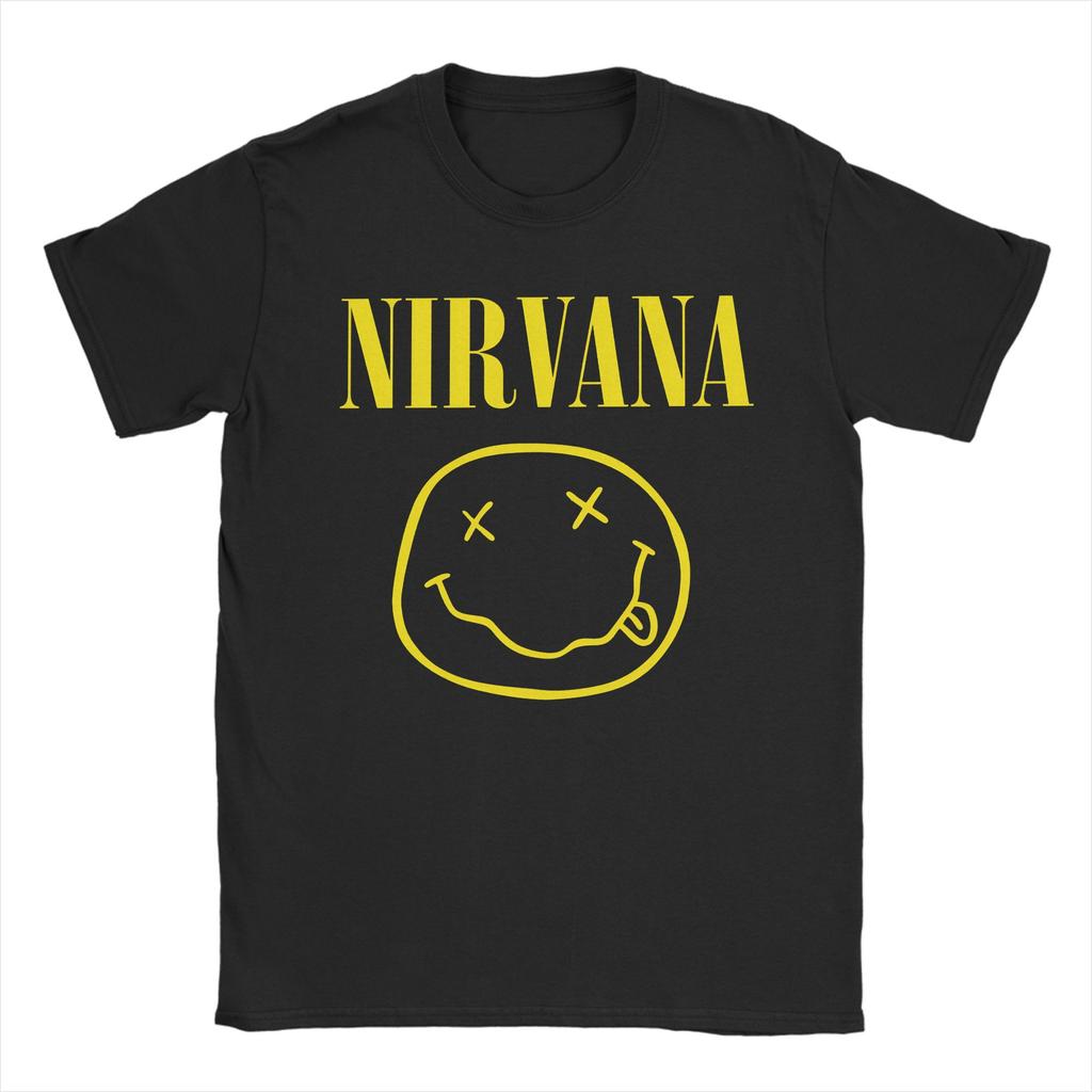 Футболка Nirvana Angel Band Летняя Хлопковые Футболки Для Мужчин Популярный Дизайн Футболка С Коротким Рукавом Классическая Верхняя Одежда Футболки