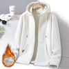 Autumn/Winter Fashion Trend Solid Color Cashmere Jacket Women's Casual Loose Comfortable Thick Warm Coat