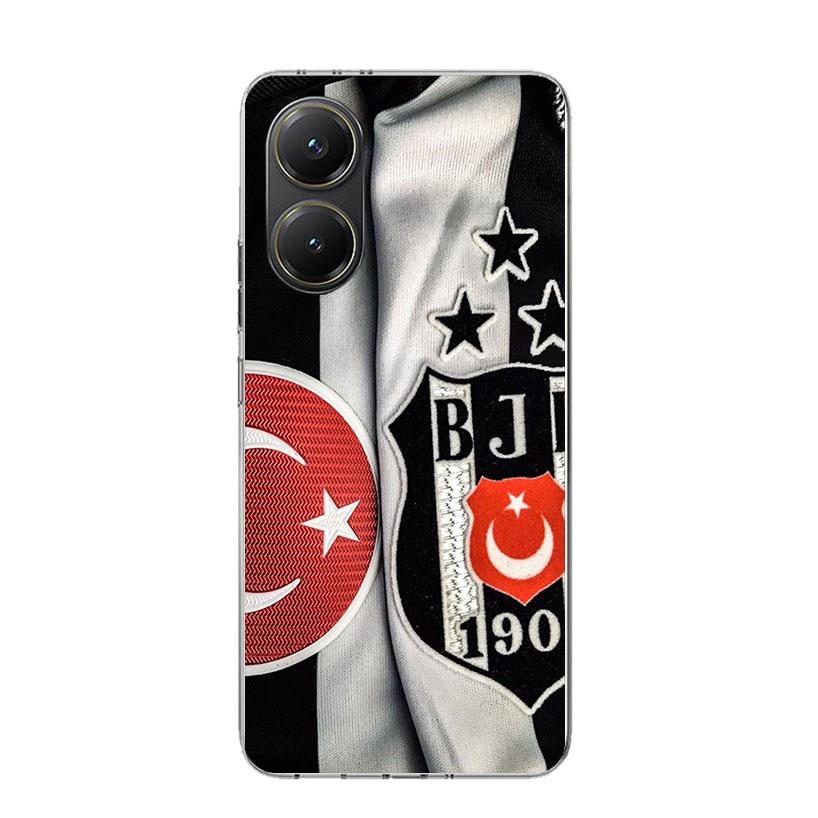 B-Besiktas B-BJK Чехол для телефона для Xiaomi Poco X7 X6 X5 Pro F7 Ultra Redmi 15C 15 13 13C 12 12C 10 10A 10C 9 9A 9C 9T Обложка Poco X7