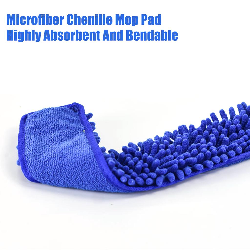 Ceiling Fan Duster, RV Awning Mop with Bendable Pad, Extendable Poles for Cleaning Home Camper Trailer Truck