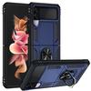 Чехол для Samsung Galaxy Z Flip 4 Flip 3, держатель с кольцом на палец, подставка, чехол-подставка военного класса, чехлы для телефонов для Z Flip4