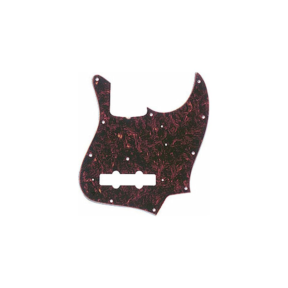 Fender Pickguard, Jazz Bass® (with Truss Rod Notch), 11-Hole Vintage Mount, Tortoise Shell, 4-Ply