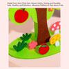 Vibrant Colors DIY Craft Kit Non-Woven Fabric Seasonal Tree Decor  Parent-Child Activity