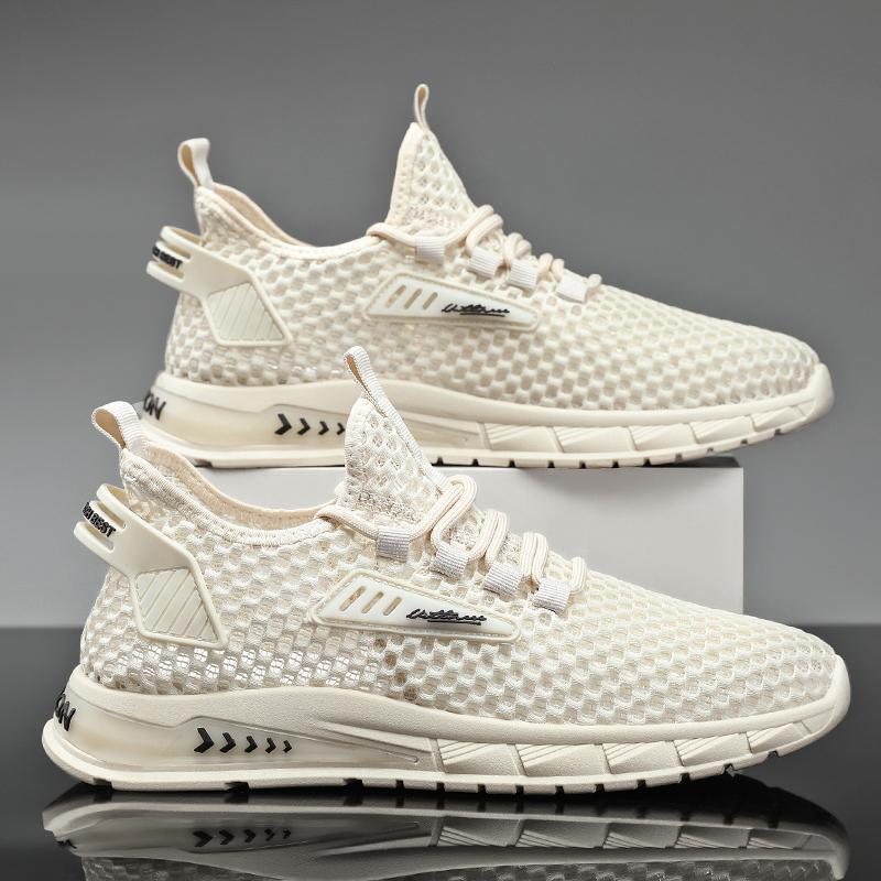 Oulylan Men Shoes Breathable Athletic Running Shoes Outdoor Sport Casual Fashion Sneakers Gym Training Jogging Non Slip Shoe