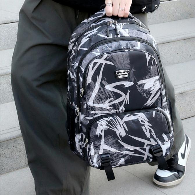 Новый рюкзак из ткани Оксфорд для мужчин и женщин, камуфляжный дорожный рюкзак для учеников младших классов, школьный портфель