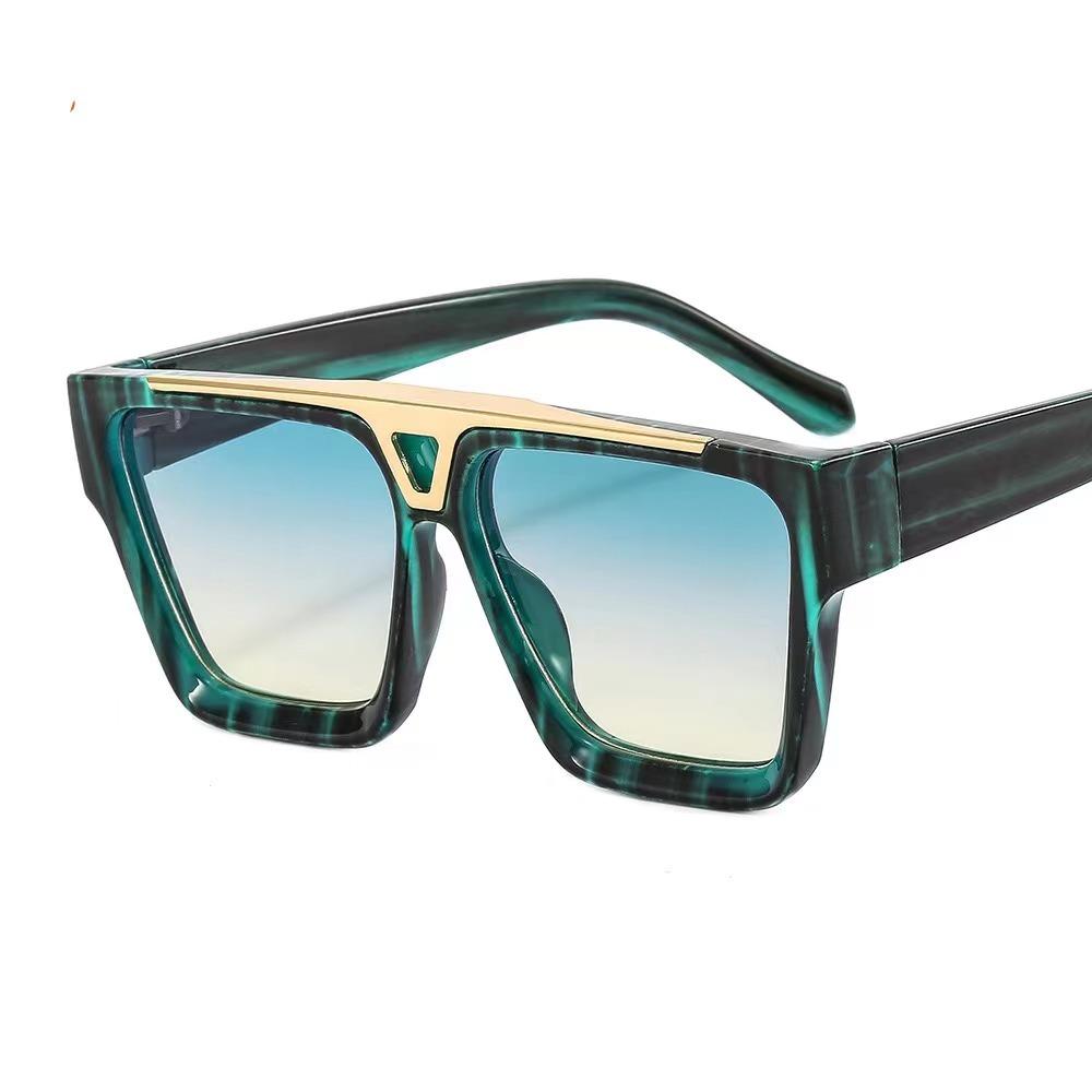 EISHEE 6005 2024 New Sunglasses Unique Oversized Plastic Metal Designer Shades Custom Women Men Retro Fashion Sun Glasses UV400