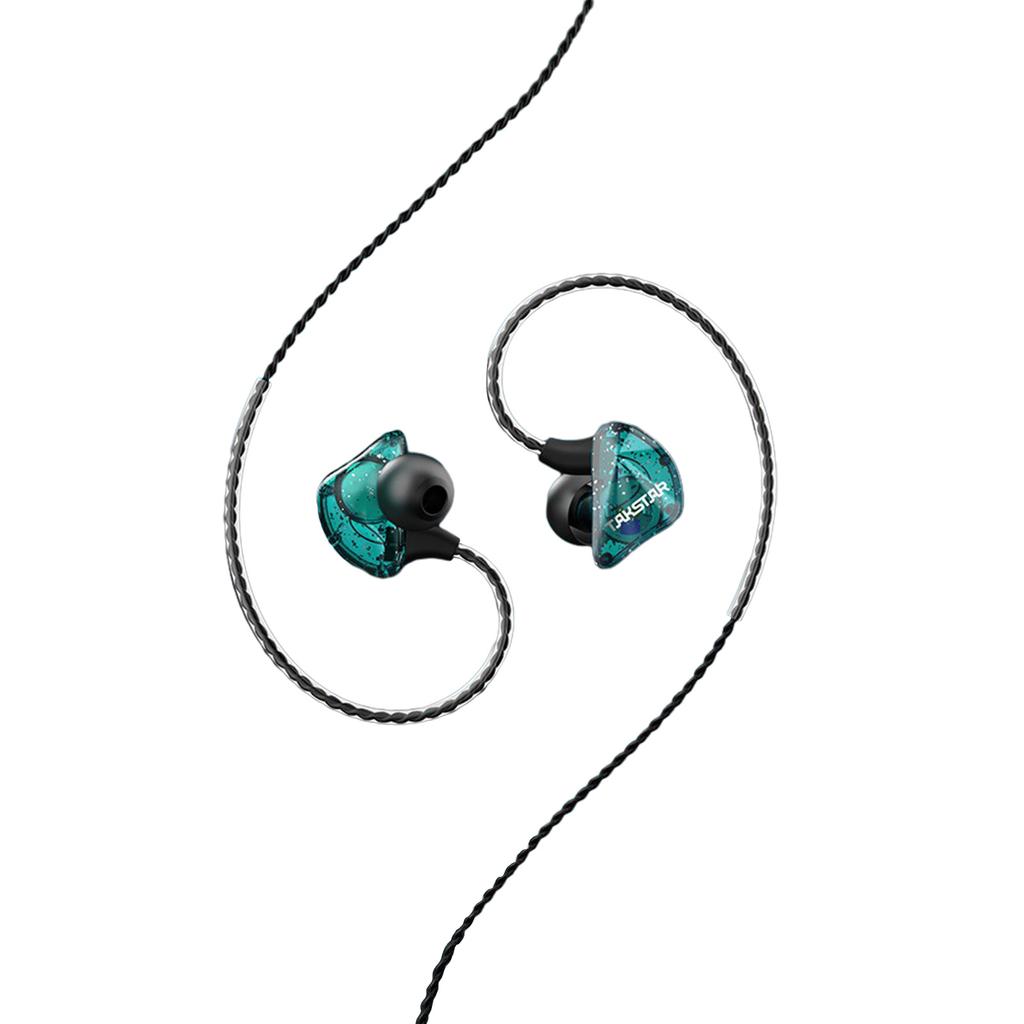 Наушники-вкладыши для мониторинга, динамические стереонаушники для мобильных телефонов, звуковых карт, планшетов