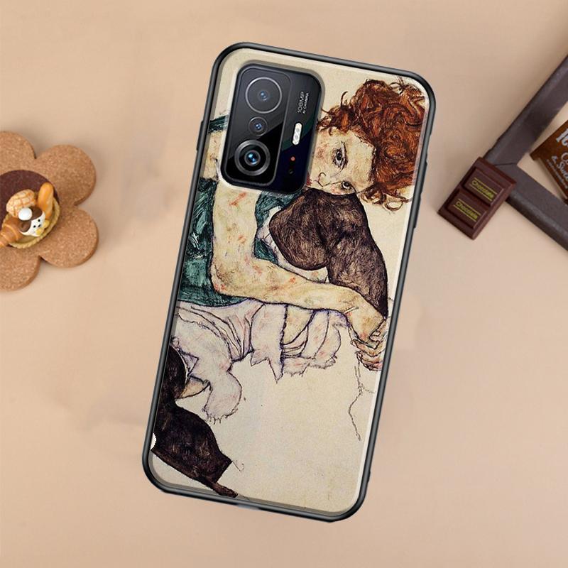 Чехол Эгон Шиле для Xiaomi POCO X7 X6 X5 X3 Pro F3 F5 F6 M6 Pro 13 14 Ultra 11T 12T 13T 14T Pro