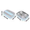 304 Stainless Steel Insulated Lunch Box 4 Compartment Food Storage Container  For Picnics
