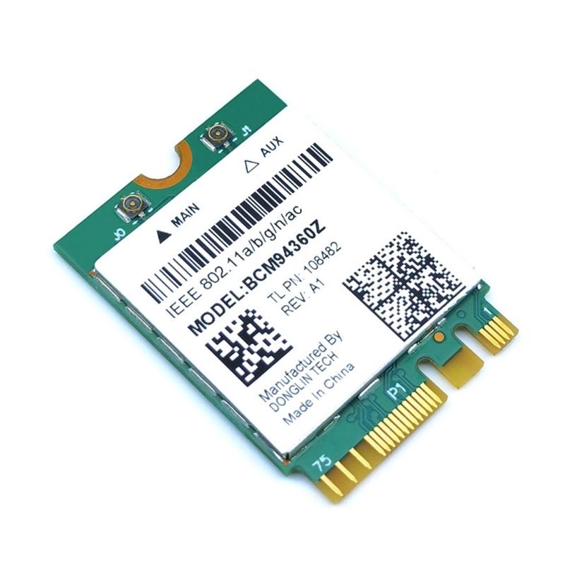 WIFI Card Wlan Adapter BCM94360Z BCM94360NG BCM94360 2.4G+5G+BT4.0 Wlan Adapter 802.11AC Wireless Card BCM94360