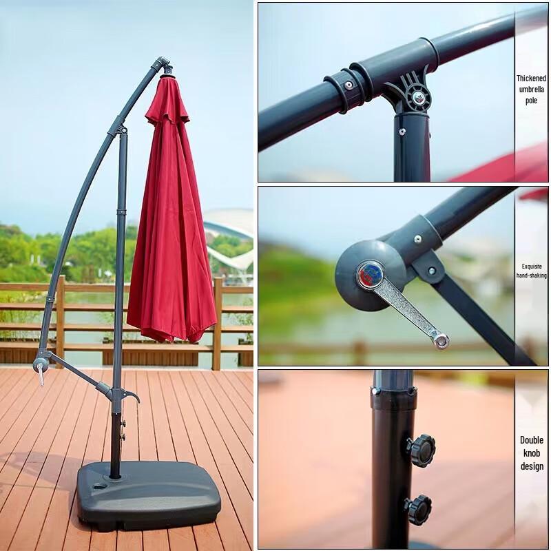 Heavy-Duty Outdoor Cantilever Patio Umbrella