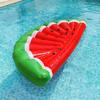 Утолщенный ПВХ Надувной Арбуз Плавающий Дренажный Шезлонг для Взрослых