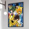 1PC Saint Seiya Poster Movie Sticky Posters Retro Kraft Paper Sticker DIY Room Bar Cafe Aesthetic Art Wall Painting