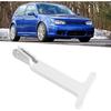 Qiilu Hood Release Handle, Hood Release Pull Handle Billet Aluminium Alloy for R32 MK4 2004 (Silver)