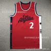 Custom Embroidered Basketball Jersey City Edition Men Women Cotton Sports Uniform LA Clippers Kawhi Leonard Paul George