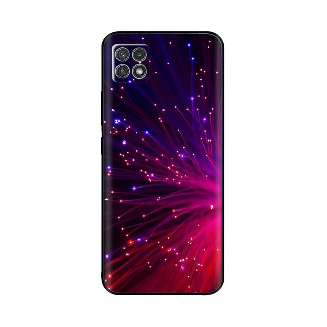 Чехол для Samsung A22, силиконовый мягкий чехол из ТПУ для телефона Samsung Galaxy A22 5g 4g Galaxya22 A 22, защитный бампер с цветочным принтом