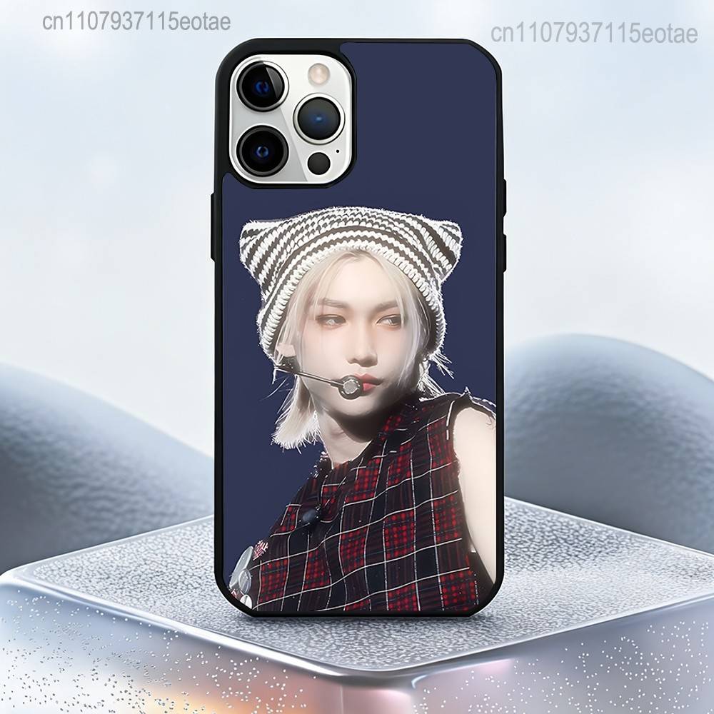 Korean popular singer F-Felix Magnetic Phone Case For IPhone 14 16 17 13 12 11 15 Pro Max Plus For Magsafe Wireless Charge Cover
