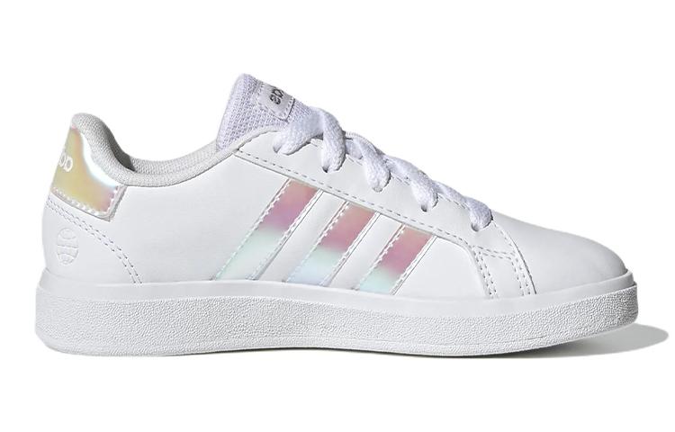 adidas Grand Court 2.0 для детей постарше 'White Iridescent' GY2326